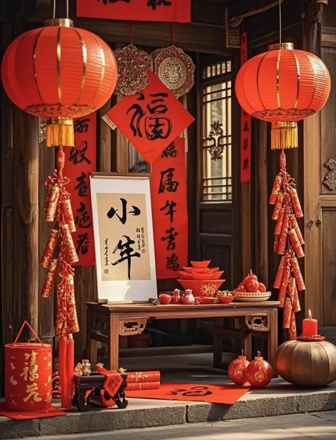 過小年，迎大年，人間至味是團(tuán)圓